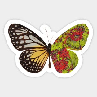 Mutualism of Butterfly Sticker